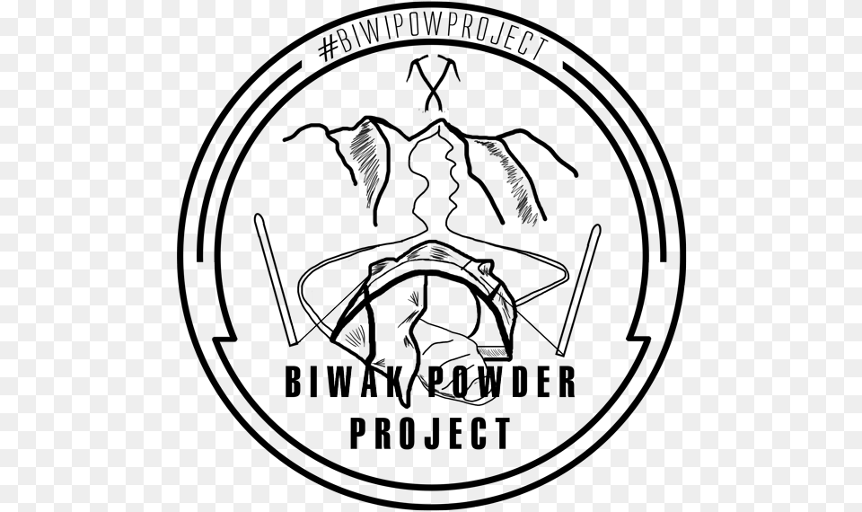 Biwak Powder Project We Go Where The Wild Things Are Illustration, Symbol, Recycling Symbol Free Png Download
