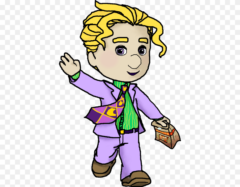 Bizarre Adventure, Baby, Book, Comics, Person Free Transparent Png