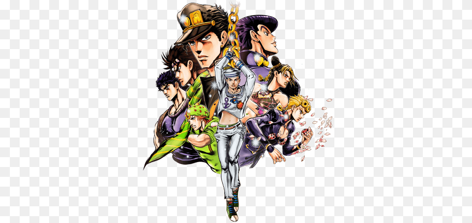 Bizarre Adventure Eyes Of Heaven Ps4 Games Jjba Eyes Of Heaven, Book, Comics, Publication, Adult Free Png Download