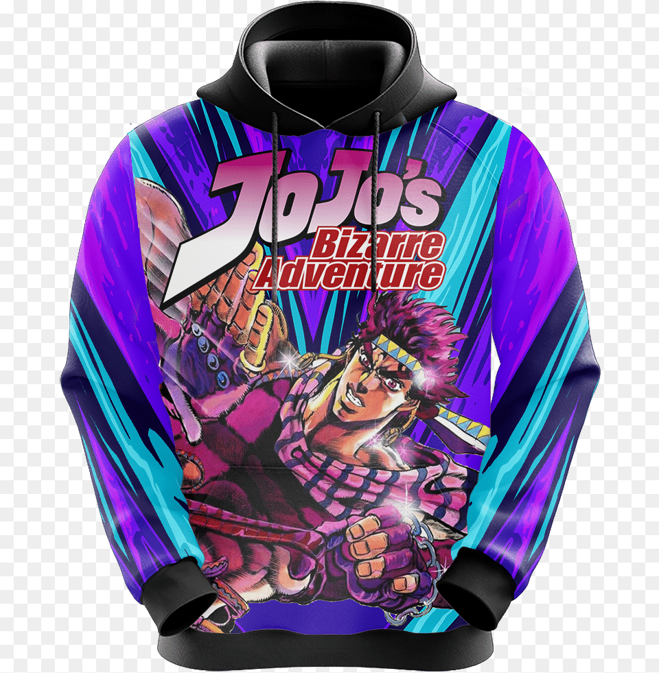 Bizarre Adventure Joseph Joestar New Unisex 3d Jojo Anime, Sweatshirt, Sweater, Knitwear, Hoodie Free Png Download