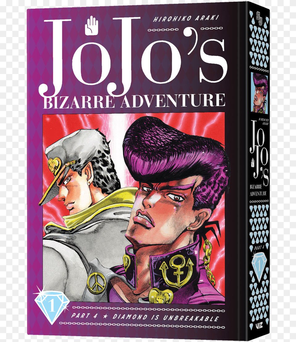 Bizarre Adventure Part 4 Diamond Is Unbreakable, Book, Publication, Adult, Comics Free Png Download