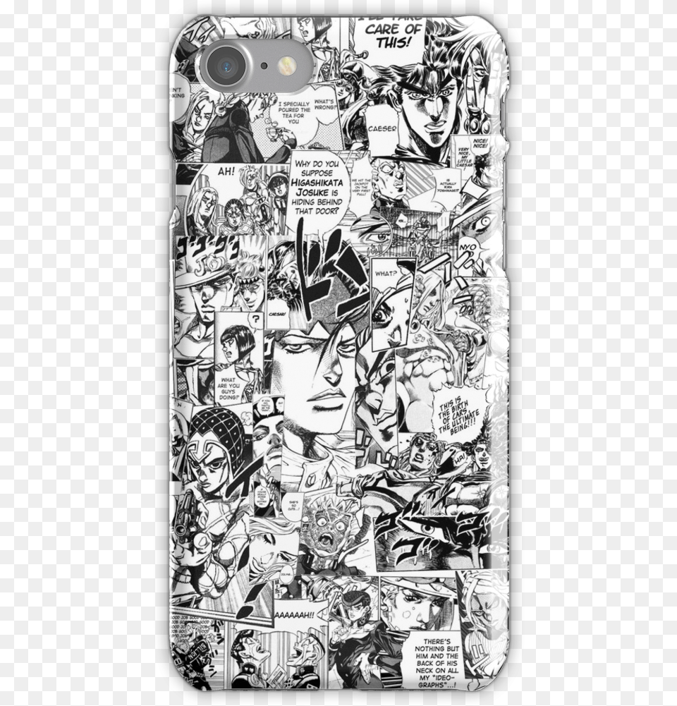 Bizarre Adventure Phone Case Collage Iphone Guido Mista, Publication, Book, Comics, Head Free Png Download