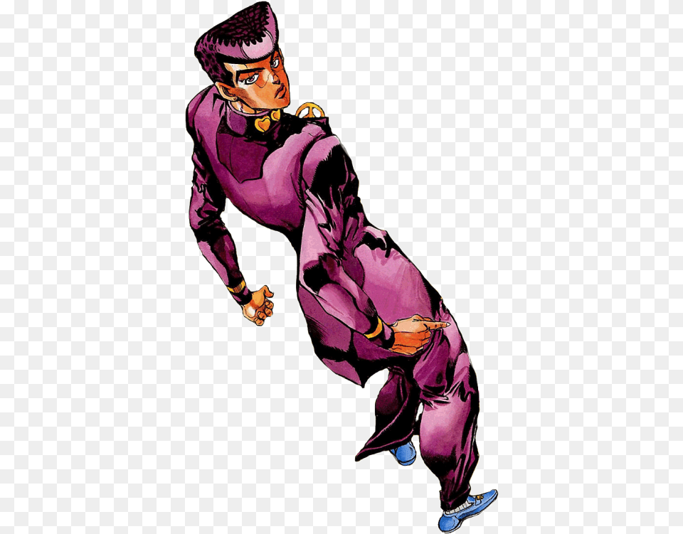 Bizarre Adventure Wallpaper Phone Fictional Character, Purple, Adult, Book, Comics Free Png