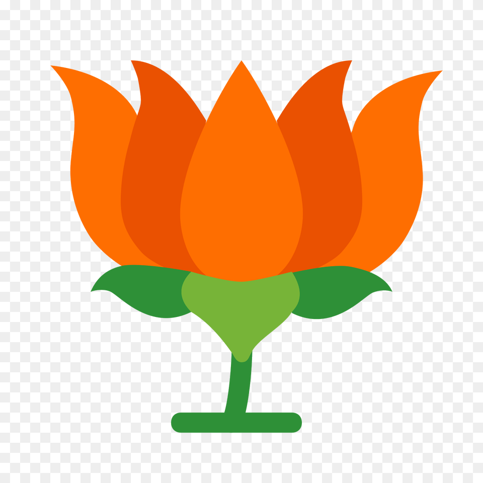 Bjp India Icon, Flower, Petal, Plant, Leaf Free Png Download