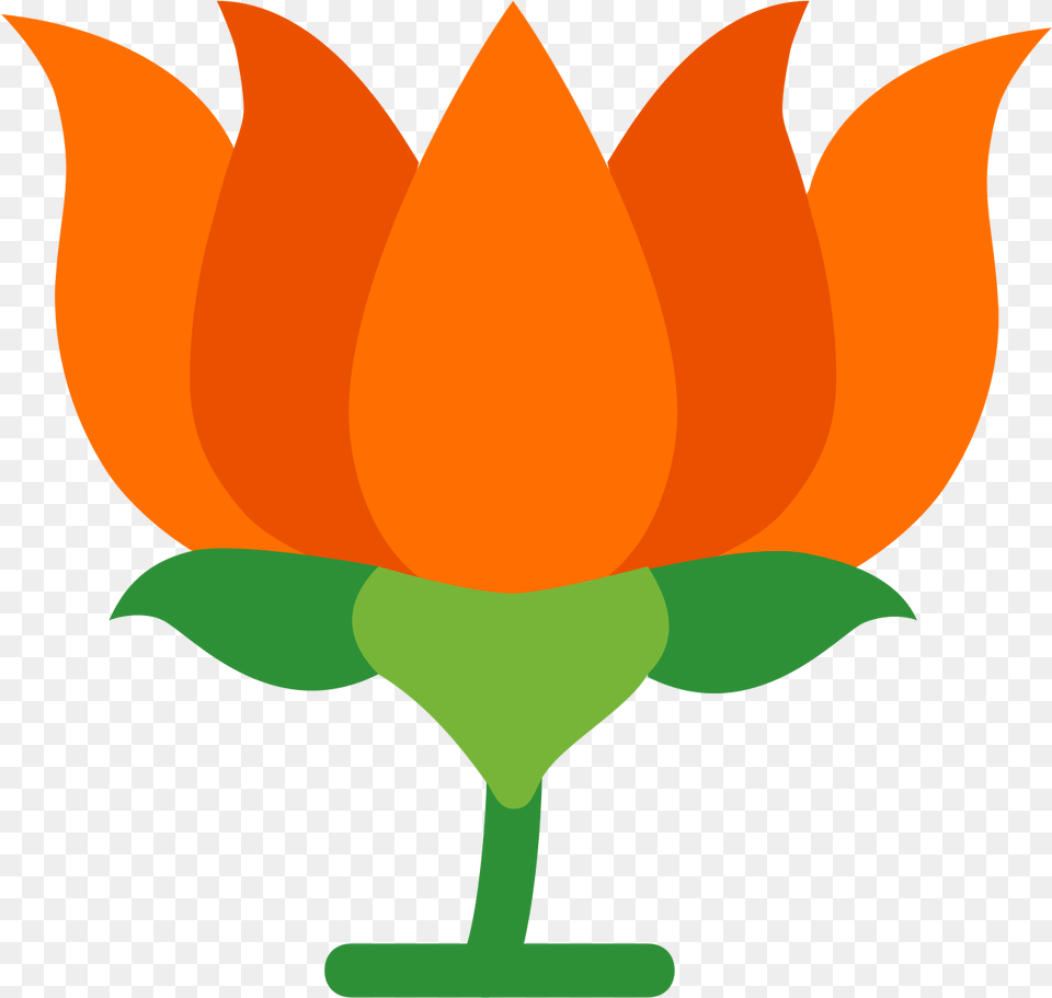 Bjp India Icon Banner Background Hd, Flower, Petal, Plant, Leaf Free Png