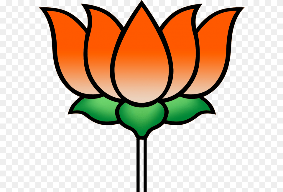 Bjp India Icon Searchpng Bharatiya Janata Party, Logo, Lamp, Symbol Free Transparent Png