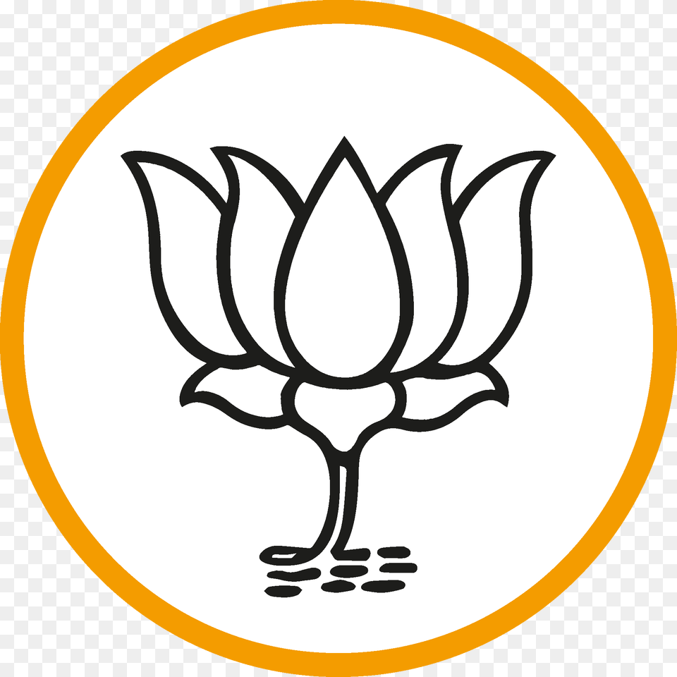 Bjp Logo Bharatiya Janata Party Logo Bharatiya Janata Party, Glass Png