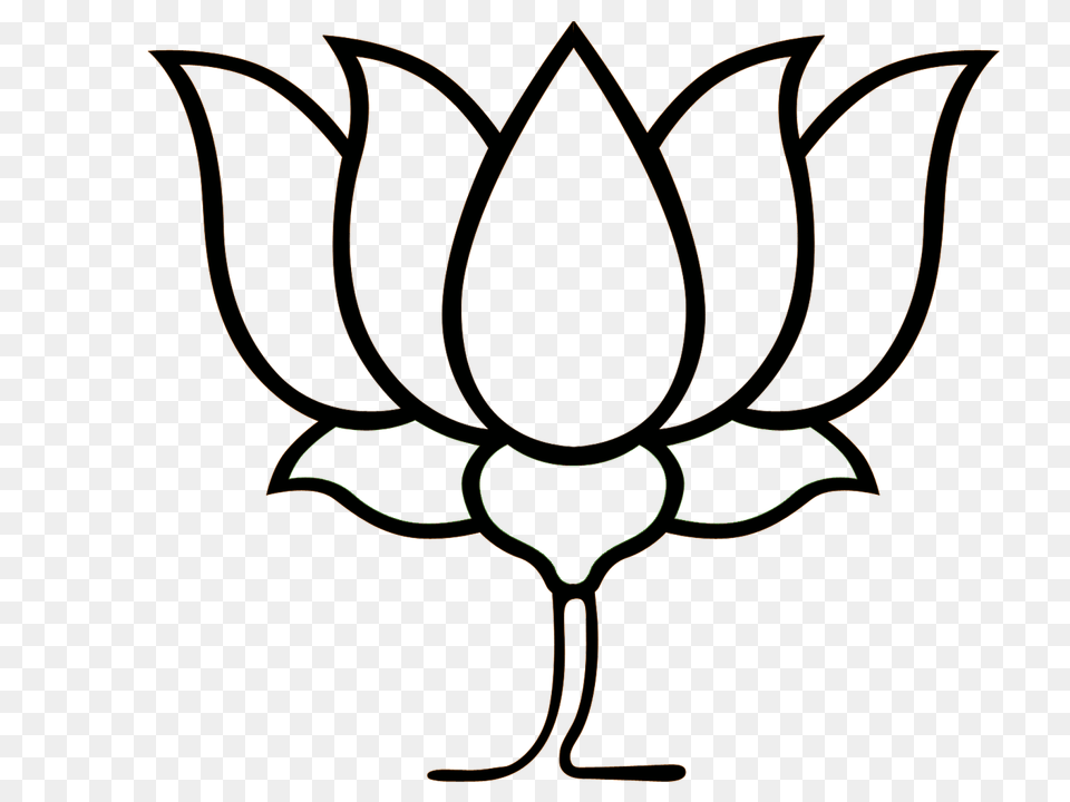 Bjp Logo Clipart Download Clipart, Weapon, Bow Free Png