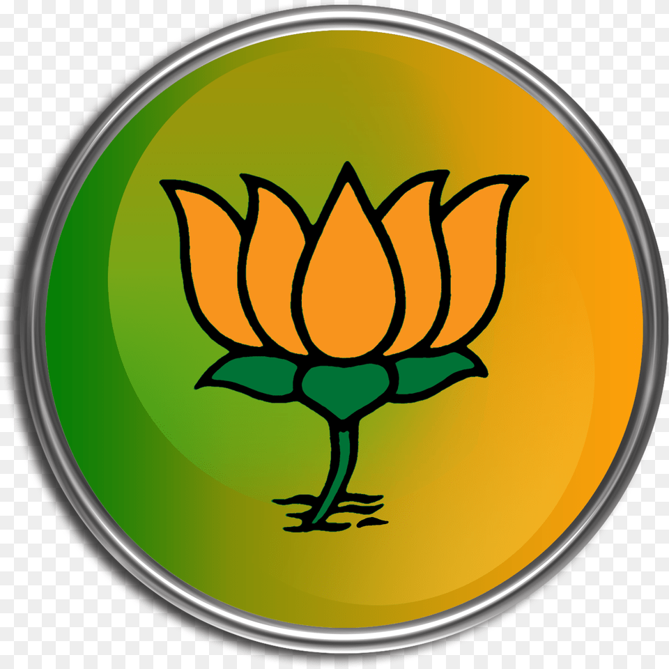 Bjp Sets Up Probe Panel And Embarrassed By Infighting Logo Bharatiya Janata Party, Flower, Plant, Daisy Png Image