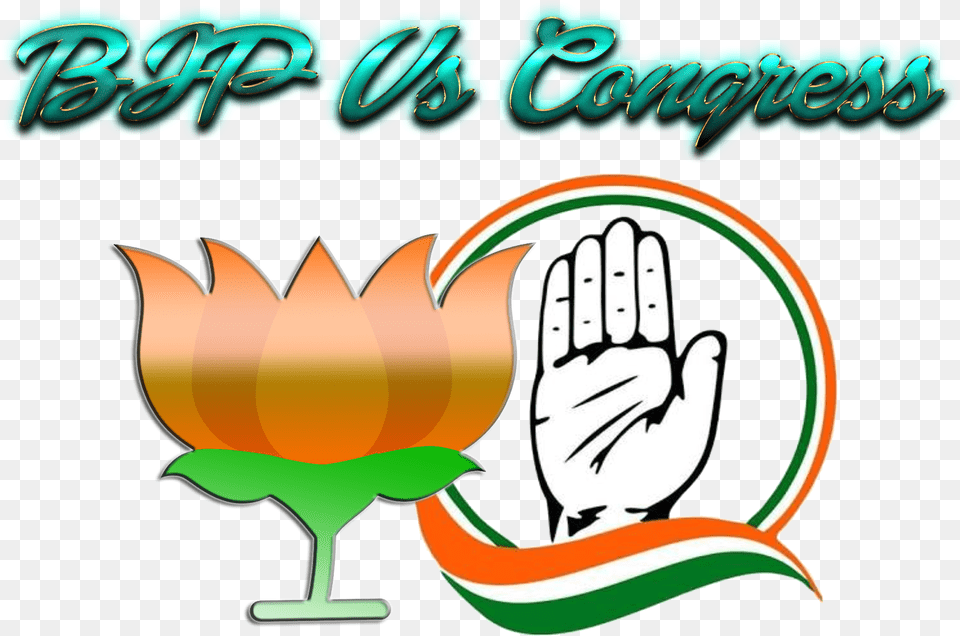 Bjp Vs Congress Image Body Part, Hand, Person, Face Free Png Download