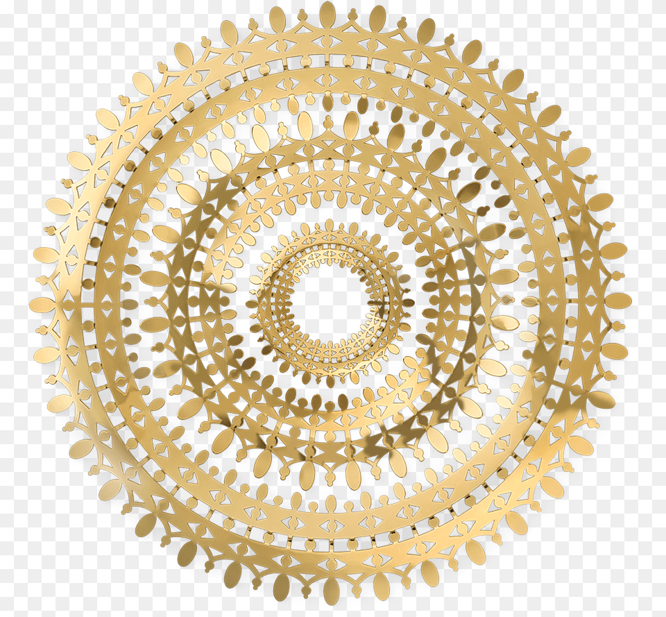 Bjrn Wiinblad Christmas Wreath Gold Plated 25 Cm Buy Here, Home Decor, Rug Free Png Download