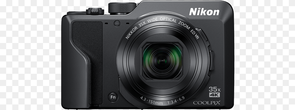 Bk Nikon Coolpix A1000 Digital Camera, Digital Camera, Electronics Png