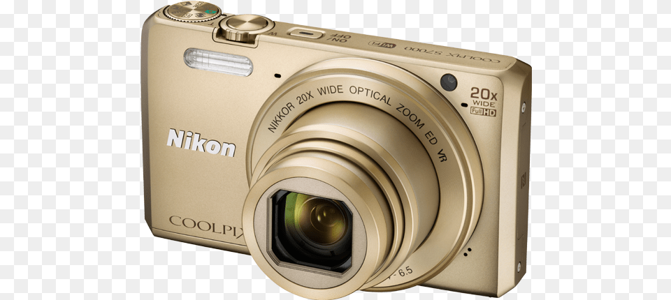 Bk Nikon Coolpix S7000 Point Amp Shoot Camera, Digital Camera, Electronics Png Image