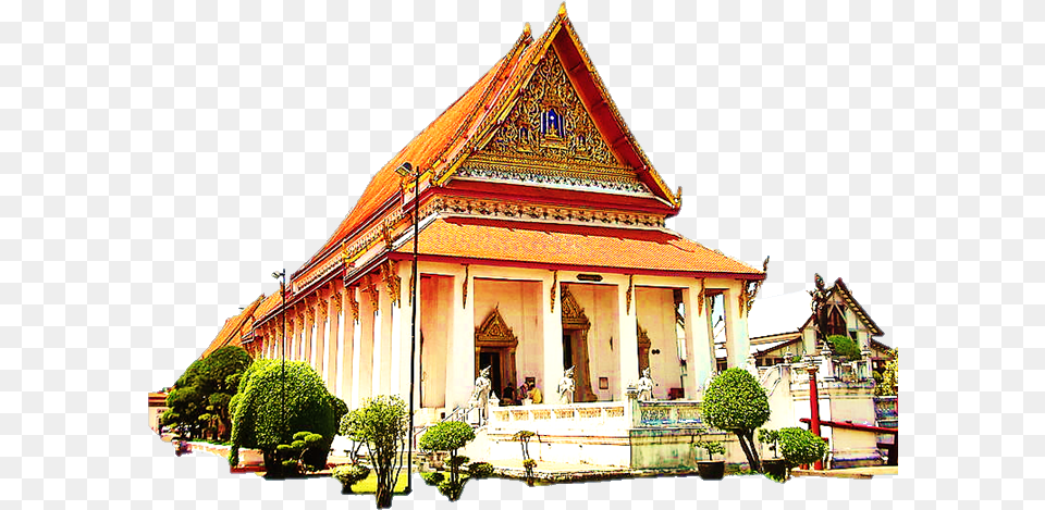 Bkk National Museum Transparent Bg Bangkok National Museum, Plant, Architecture, Building, Temple Free Png