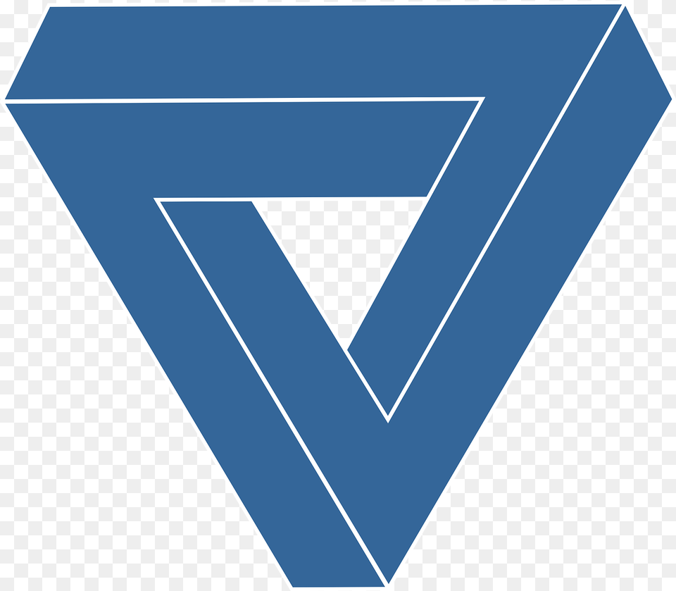Bl Trekant Logo, Triangle Png Image