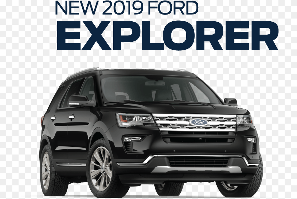 Black 2019 Limited Explorer, Suv, Car, Vehicle, Transportation Free Png Download