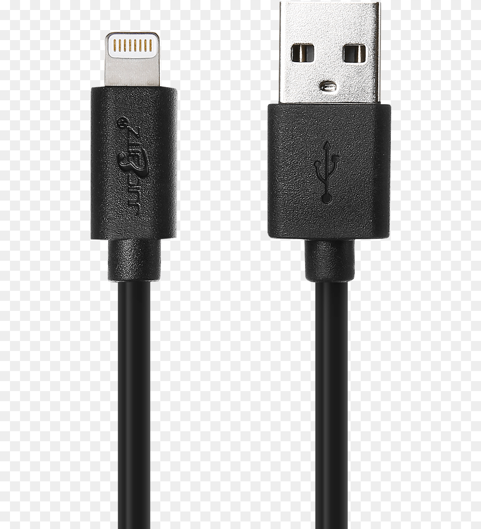 Black 20awg Usb 8 Pin Charging Cable Sync Lead For, Adapter, Electronics Free Png Download