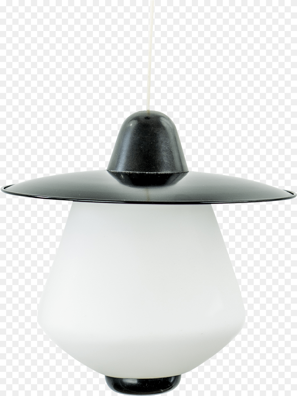 Black 60s Pendant Light Lampshade, Lamp, Light Fixture, Appliance, Ceiling Fan Free Transparent Png