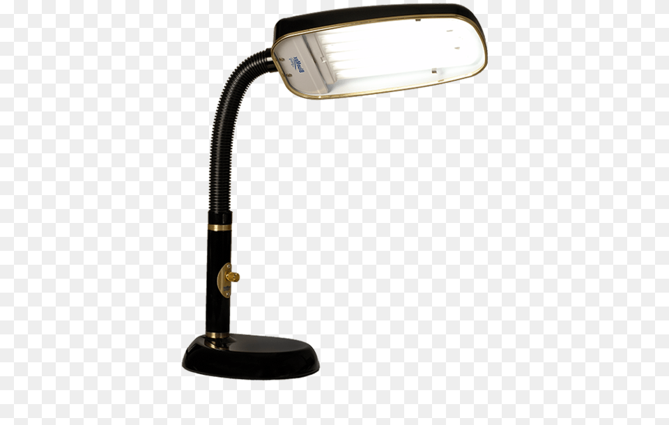Black 70 Watt Full Spectrum Desk Lamp For Light Therapy Lamp, Table Lamp, Lampshade, Smoke Pipe Free Png