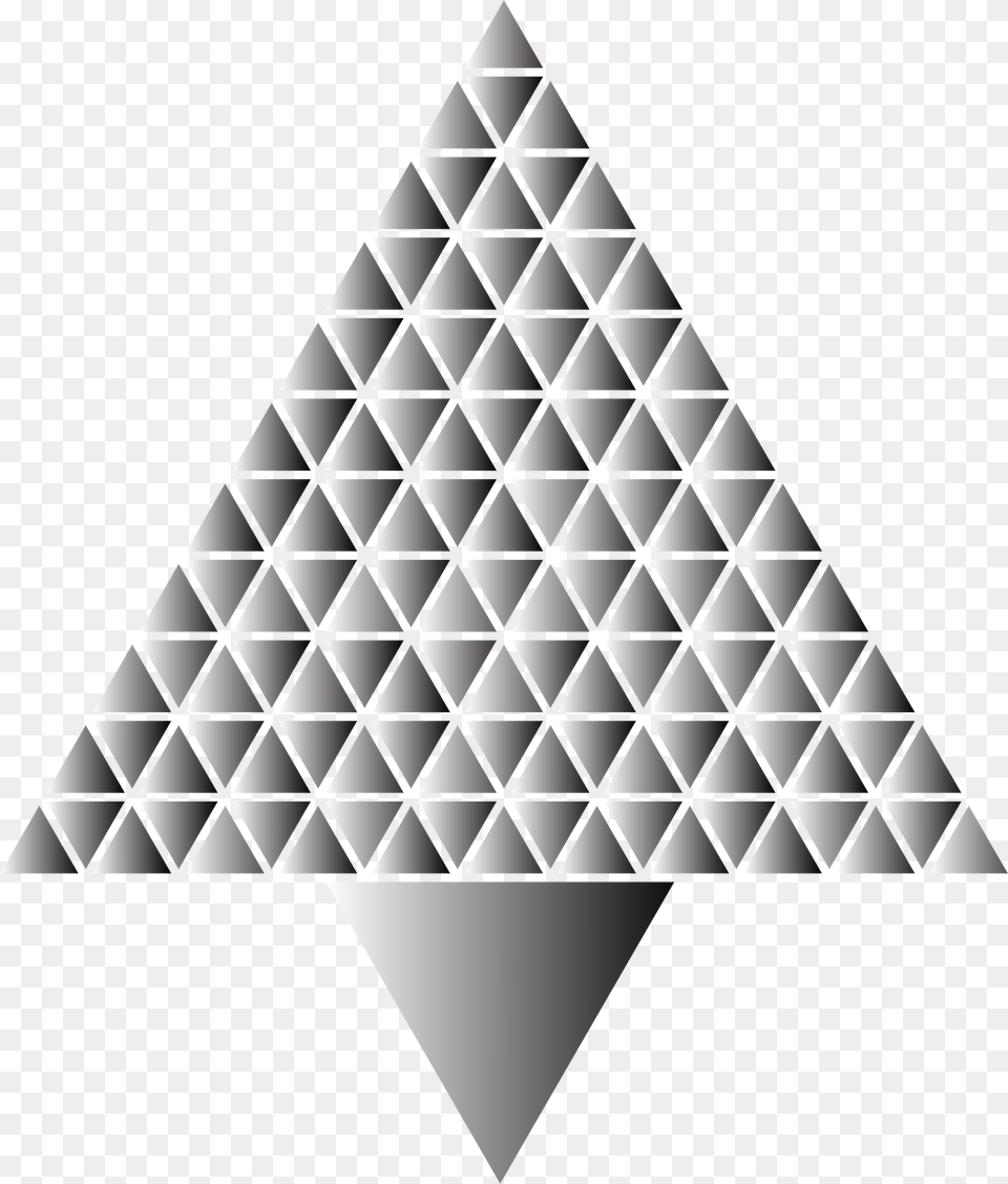 Black Abstract Triangle Abstract Christmas Tree Geometric Png Image
