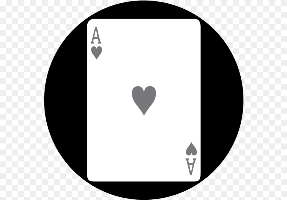 Black Ace Of Spades Card, Heart Free Transparent Png