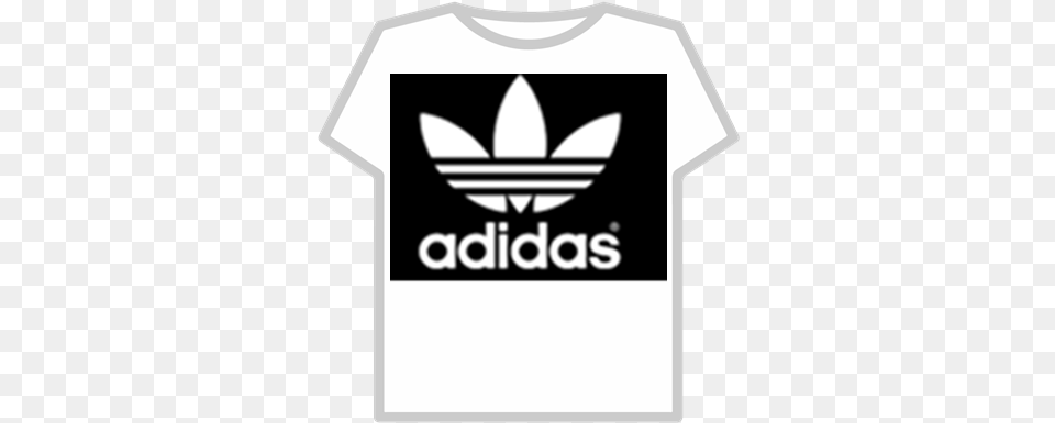 Black Adidas Roblox Adidas Shirt Roblox, Clothing, T-shirt, Logo Free Png