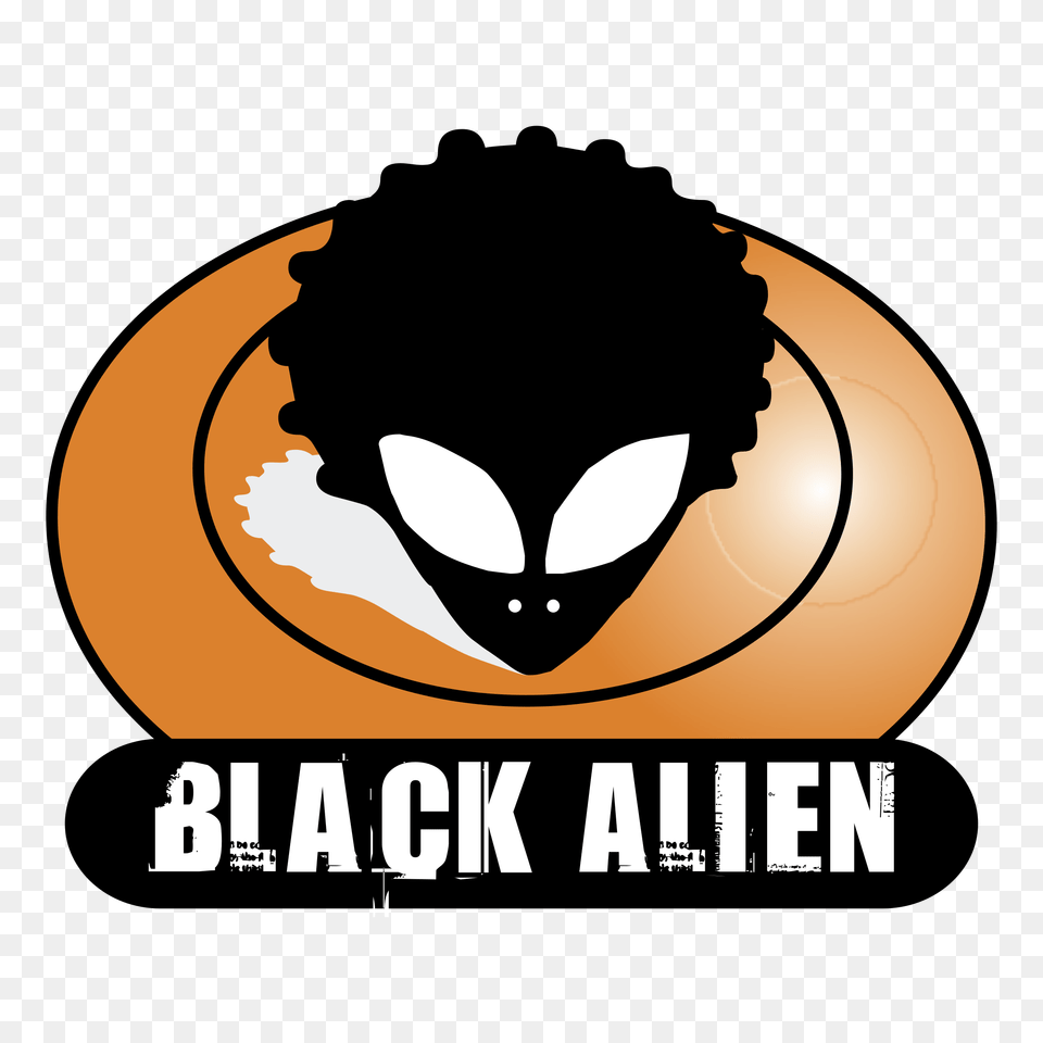Black Alien Logo Vector, Symbol, Person Free Transparent Png