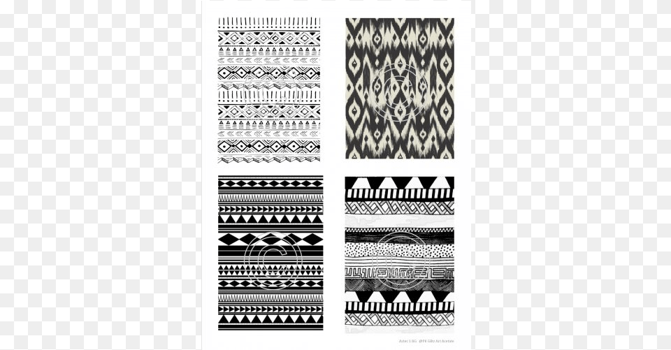 Black Amp Cream Tribal Ikat Framed Art Print Scoop, Home Decor, Rug, Pattern Free Png Download