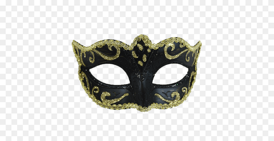 Black Amp Gold Venetian Style Masquerade Party Mask Masquerade Ball, Accessories, Jewelry, Locket, Pendant Png