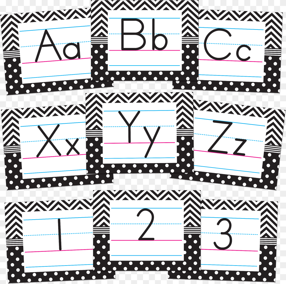 Black Amp White Chevrons And Dots Bulletin Board Display Amber Fort, Text, Number, Symbol, Scoreboard Png Image