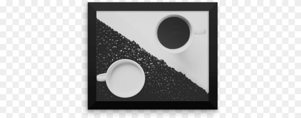 Black Amp White Coffee Cup Poster, Saucer, Beverage, Coffee Cup, Computer Png