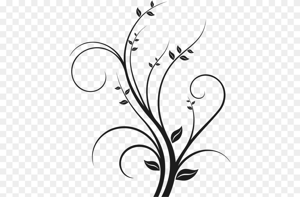 Black Amp White Flowers Floral Images Black And White, Art, Floral Design, Graphics, Pattern Free Transparent Png
