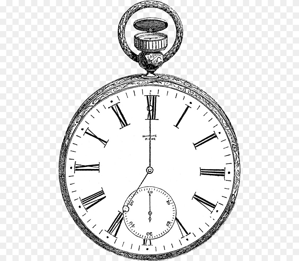 Black Amp White Images Pocket Watch Clip Art, Wristwatch, Stopwatch Free Transparent Png