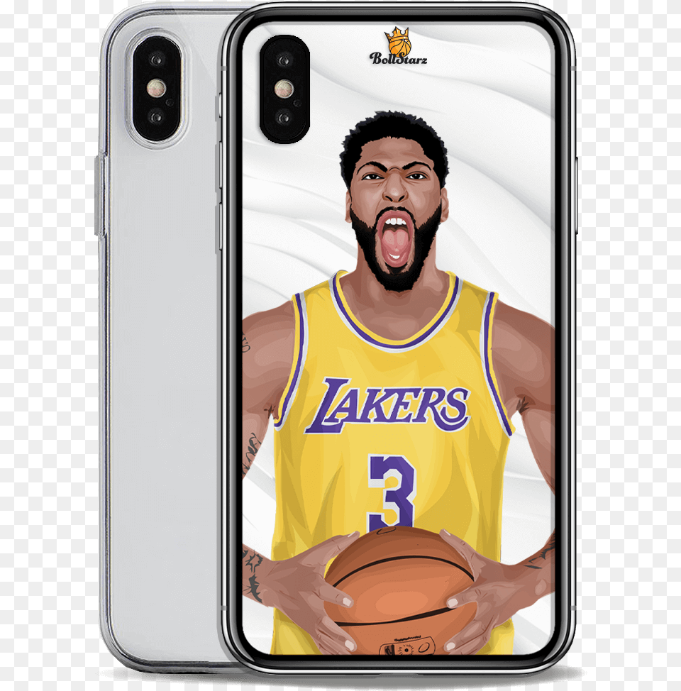 Black Amp White Los Angeles Lakers, Adult, Male, Man, Person Free Png