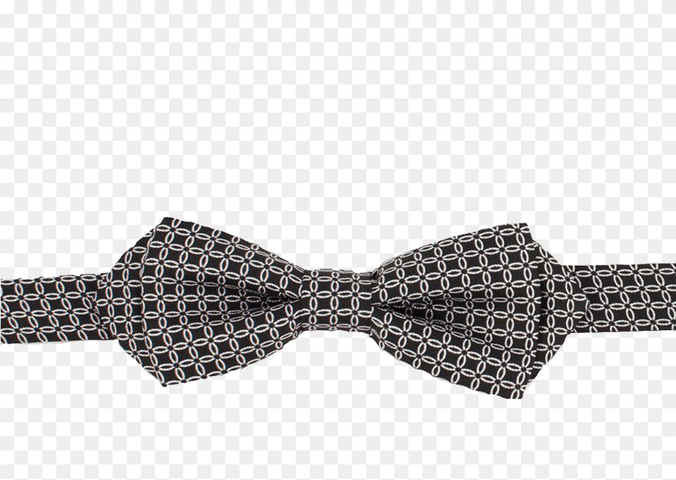 Black Amp White Micro Geometric Design Bow Tie Show Da Luna Painel Sublimado, Accessories, Bow Tie, Formal Wear Png Image