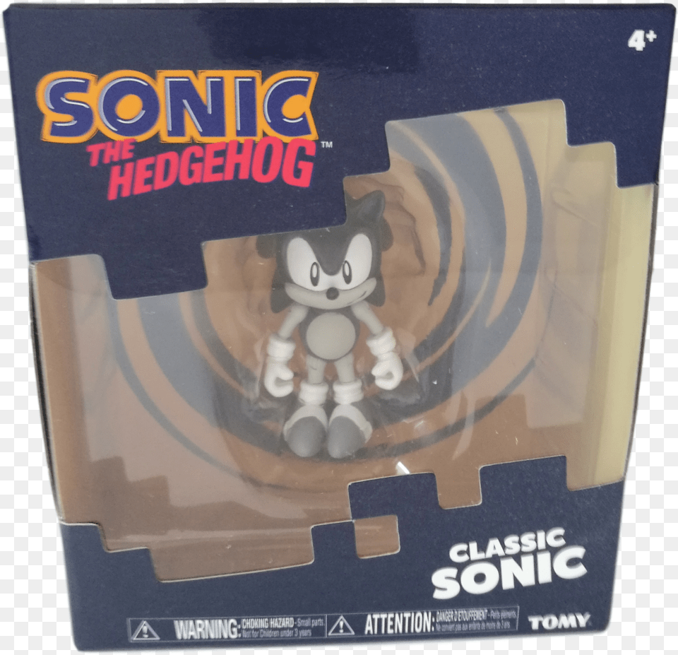 Black Amp White Sonic Figure Tomy Sonic The Hedgehog Classic Sonic Action Figure, Toy, Game, Super Mario Png Image