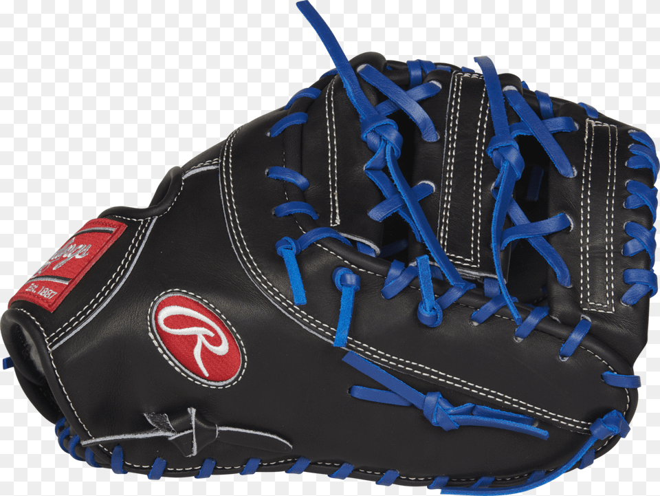 Black And Blue Rawlings Pro Preferred First Baseman First Baseman, Baseball, Baseball Glove, Clothing, Glove Free Png