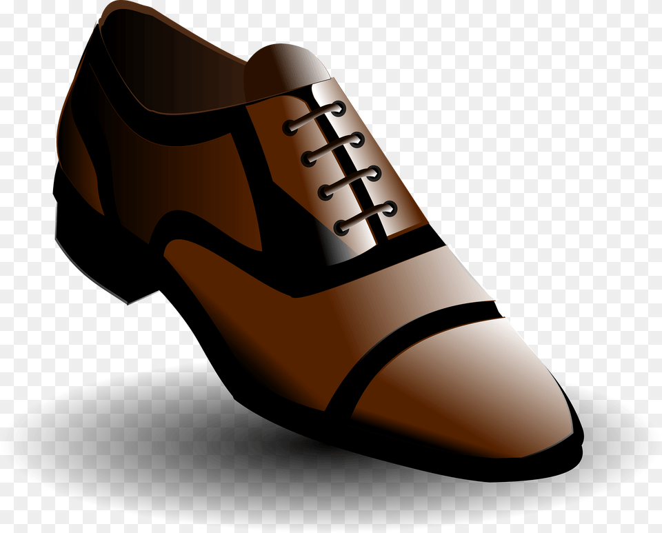 Black And Brown Shoes Clipart, Clothing, Footwear, Shoe, Sneaker Png Image