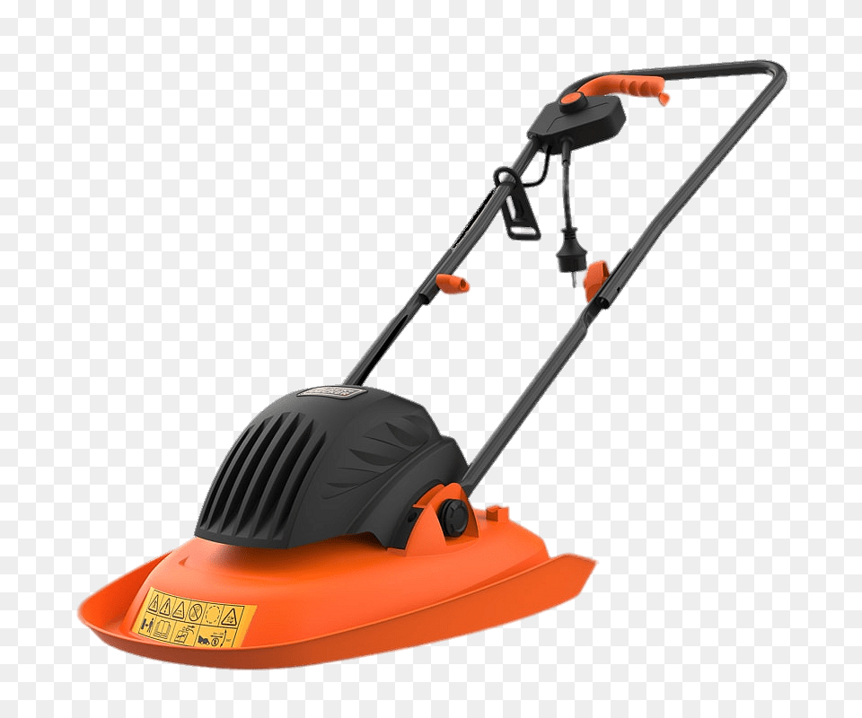 Black And Decker Hover Mower, Grass, Lawn, Plant, Device Png Image