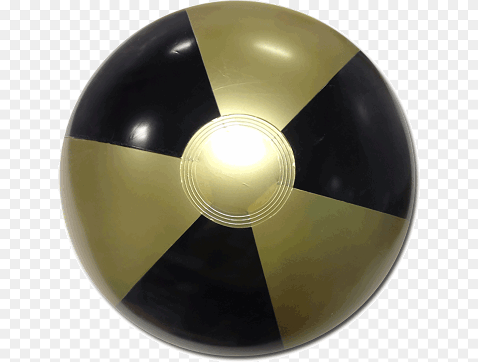 Black And Gold Beach Balls, Sphere, Ball, Football, Soccer Png Image