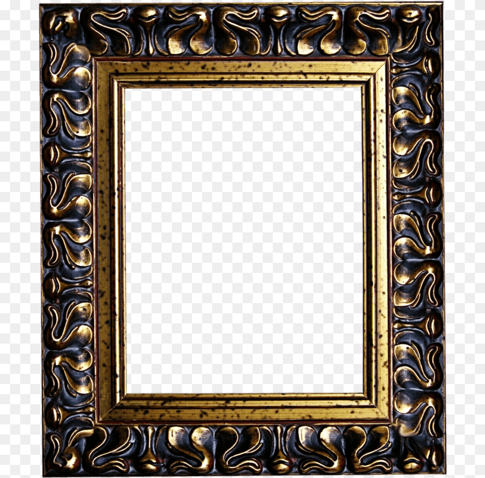 Black And Gold By Black Gold Frame, Art, Painting Free Transparent Png