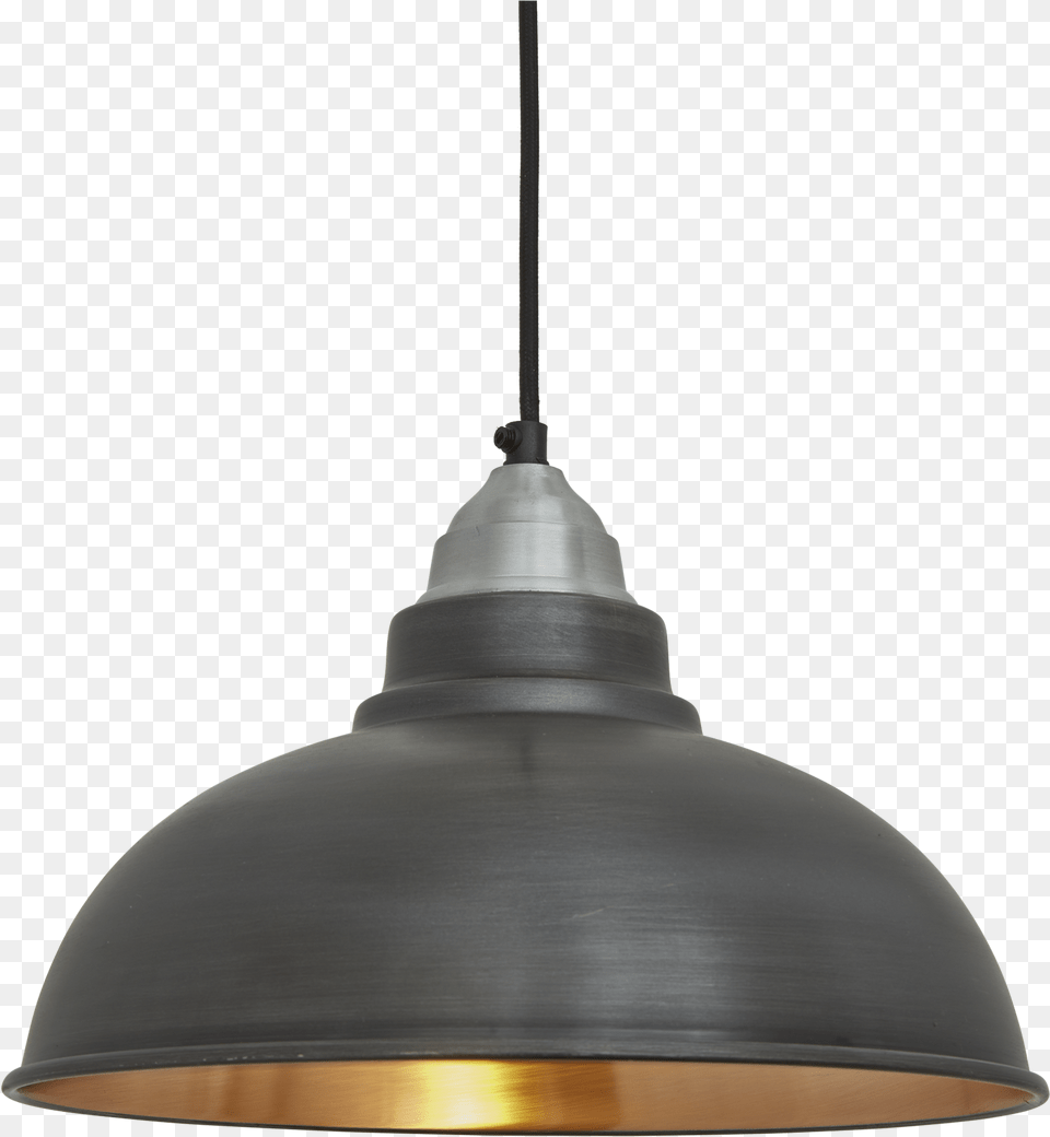 Black And Gold Hanging Lamp, Light Fixture, Lampshade, Lighting, Chandelier Free Transparent Png