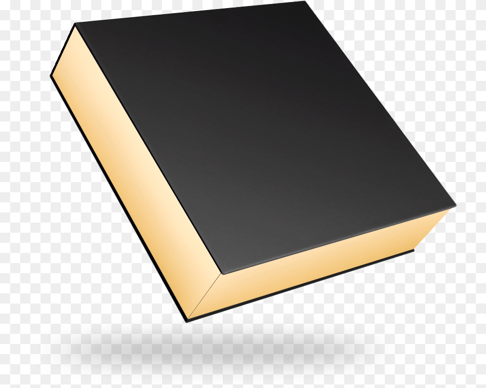 Black And Gold Square 1 V, Book, Publication, Plywood, Wood Free Png Download