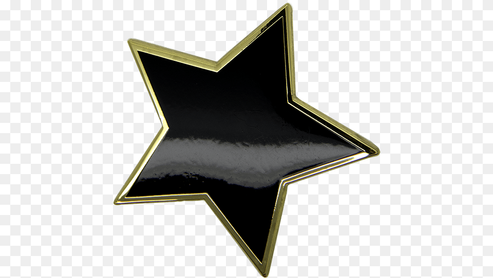 Black And Gold Star, Symbol, Star Symbol, Blackboard Free Png Download