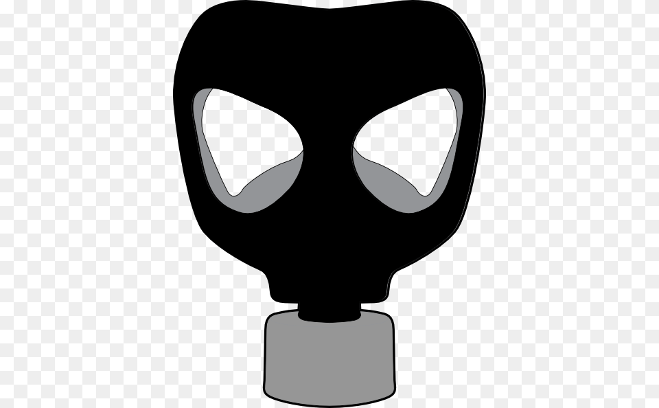 Black And Gray Gas Mask Clipart For Web, Silhouette, Smoke Pipe, Lighting Png