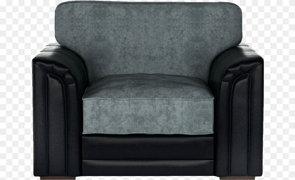 Black And Grey Chair, Furniture, Armchair, Couch Png Image