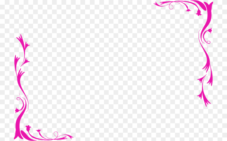 Black And Pink Border For Certificate, Purple Png