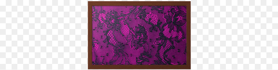 Black And Pink Lace Background Framed Poster Pixers Gift Trenz Security Wallet Burlesque Magentablack, Blackboard Png