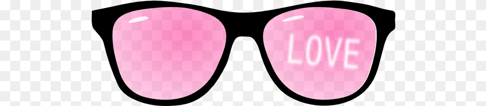 Black And Pink Love Shades Clip Art Sunglass Icon Shade Clipart Pink And Black, Astronomy, Moon, Nature, Night Free Transparent Png