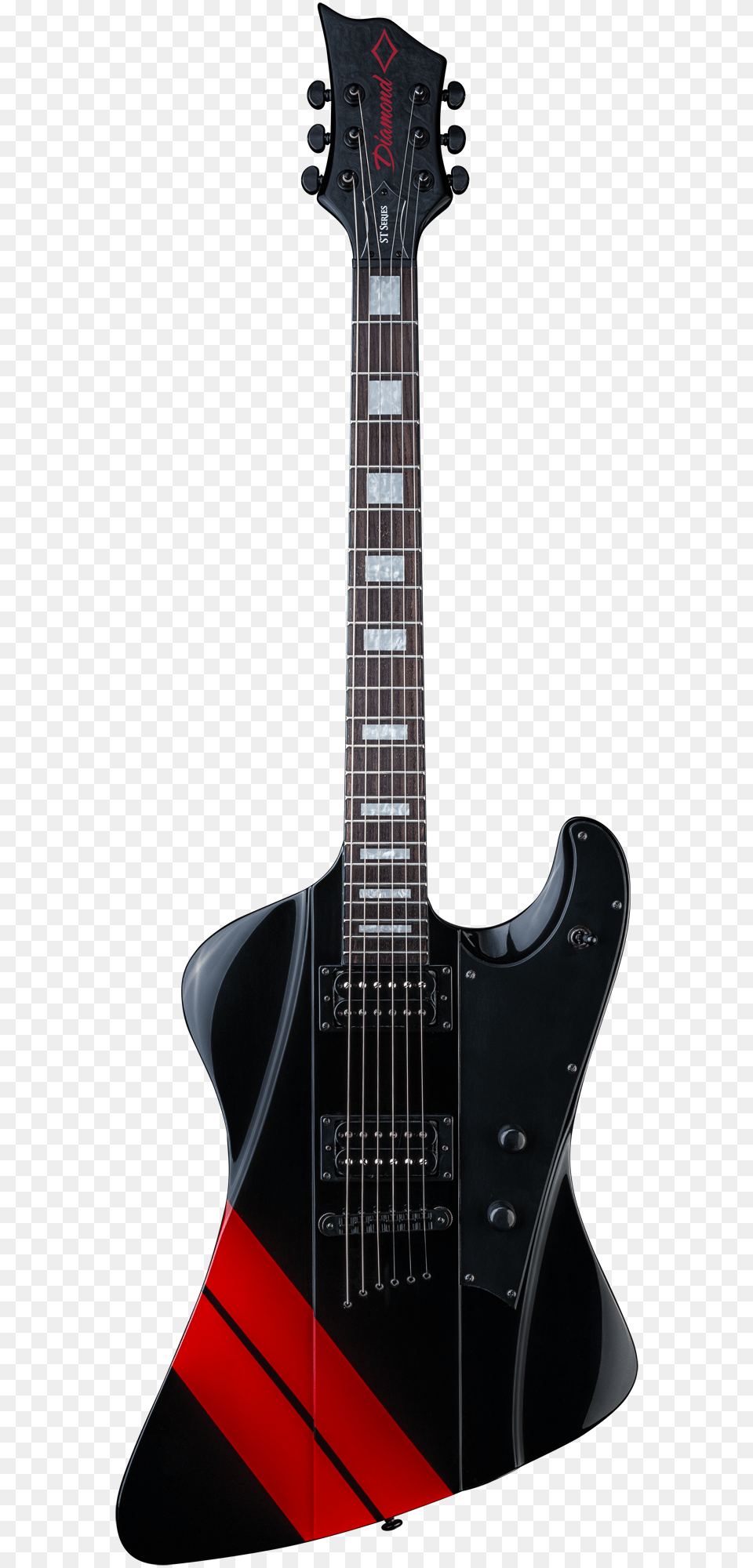 Black And Red Electric Guitar, Electric Guitar, Musical Instrument, Bass Guitar Png Image